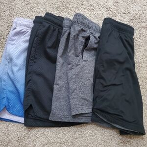 Boys Shorts Bundle Lot of 4 Small 6/7 Basketball Active Comfort School Outdoor
